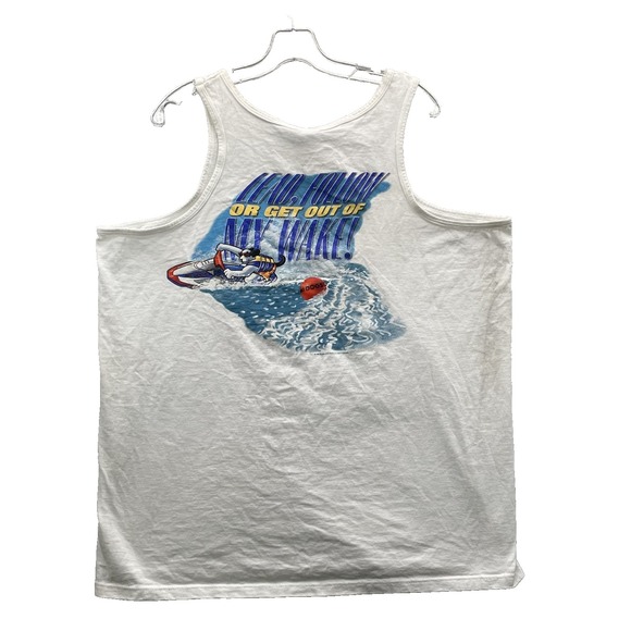 Vintage Big Dogs Tank Top Men's XL Muscle Retro Preppy Surf Gym 90's Sport USA